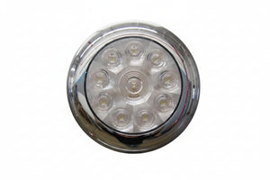 Airstream 10 Diode LED 4" Utility Light Kit with Bezel and Gasket - 512532