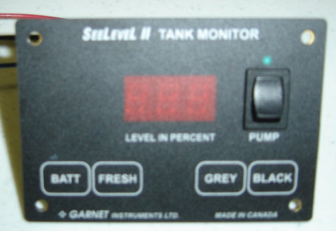 Airstream Tank System Monitor Panel, No LPG - 512566-01