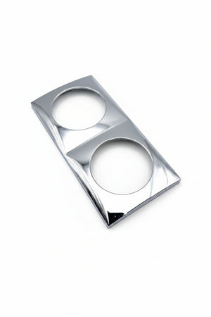 Airstream 2-Gang Switch Frame, Chrome - 512691-02