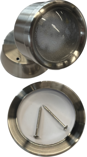 Airstream Brushed Nickel Reading Light, Cool White LED - 512719