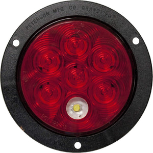 Airstream 4" Round Tail Light with LED Backup Lens - 512820