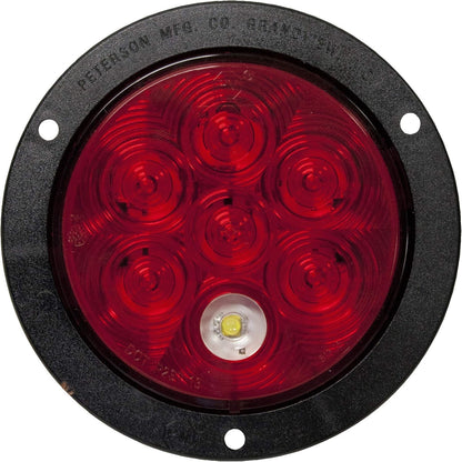 Airstream 4" Round Tail Light with LED Backup Lens - 512820