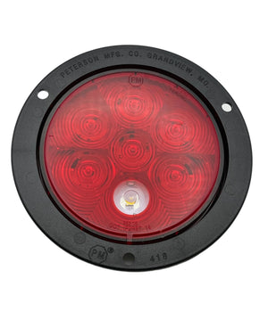 Airstream 4" Round Tail Light with LED Backup Lens - 512820