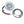 Airstream 9 LED Unswitched Ceiling Light, Brushed Stainless Steel - 512830