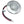 Airstream 9 LED Unswitched Ceiling Light, Brushed Stainless Steel - 512830