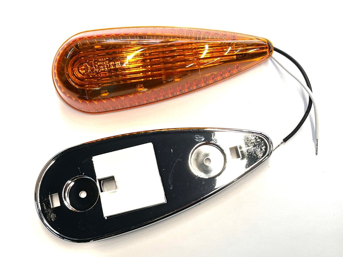 Airstream Teardrop LED Clearance Light, Amber - 512859