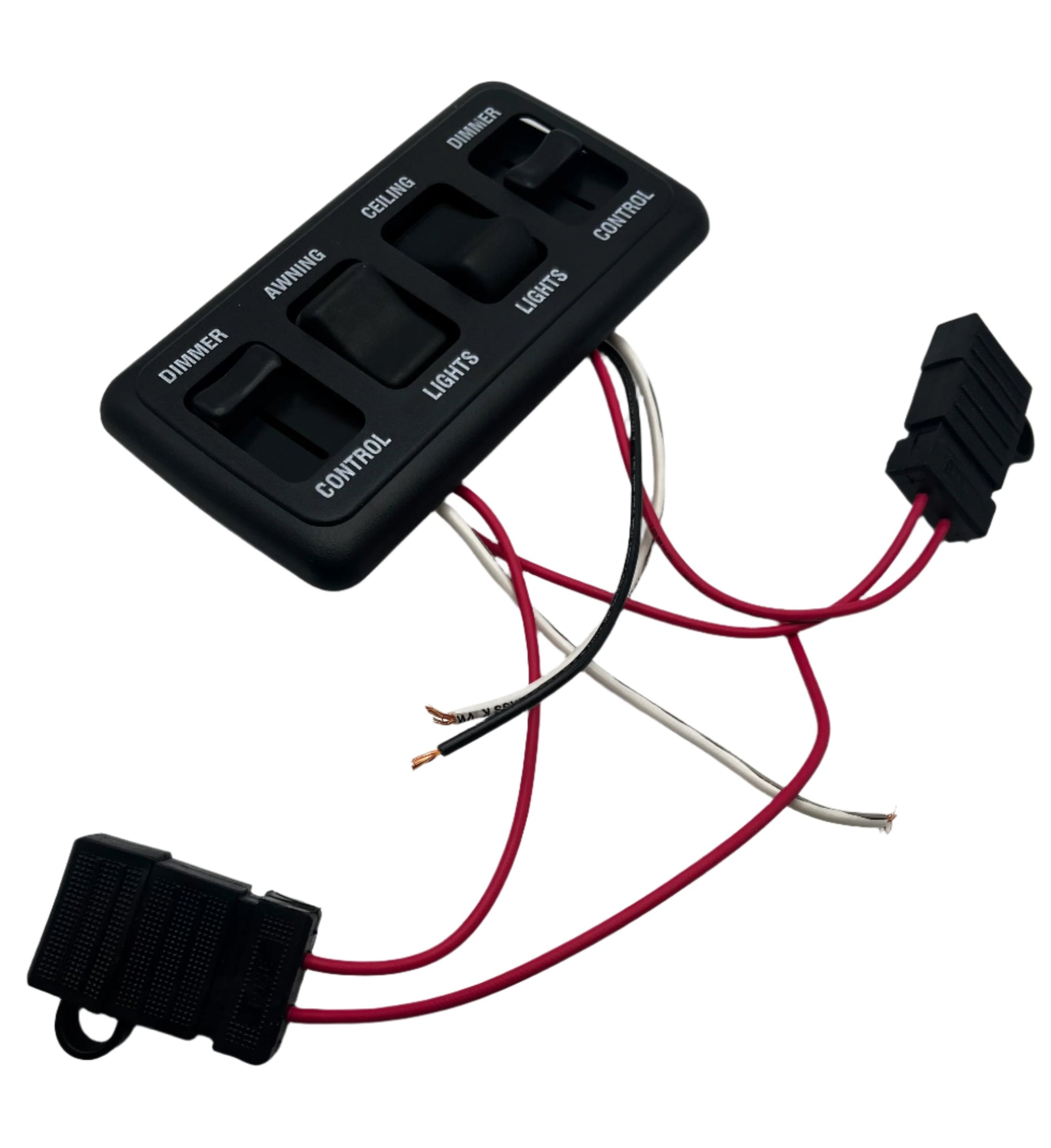 Airstream 4-Gang Dual Slide Dimmer Switch - 512917