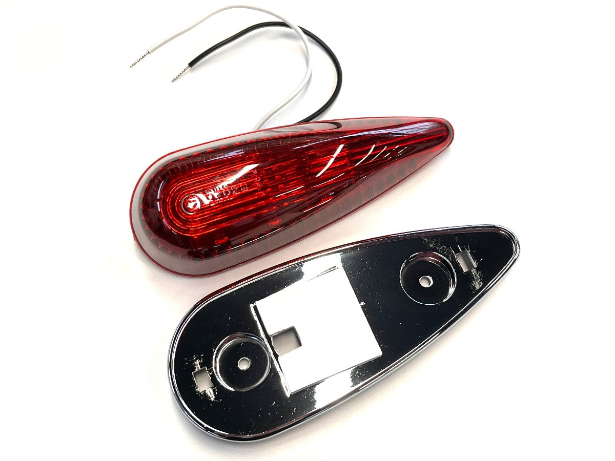 Airstream Clearance Marker Light with Curved Bezel* - 512928