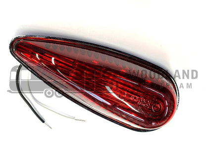 Airstream Clearance Marker Light with Curved Bezel - 512928