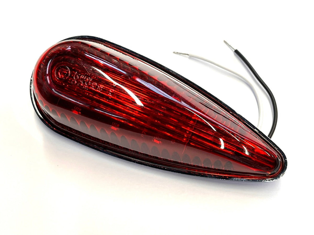 Airstream Clearance Marker Light with Curved Bezel - 512928