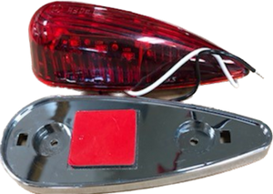 Airstream Clearance Marker Light with Curved Bezel - 512928