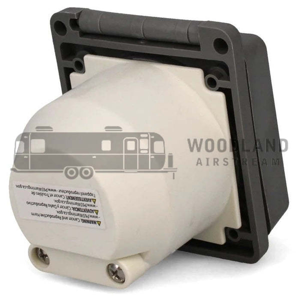 NLA Airstream 125V / 30 Amp Power Inlet, Gray - 513087-02