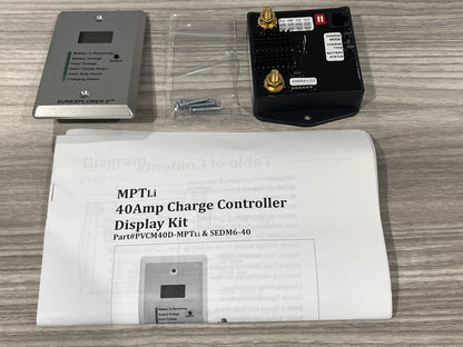 Airstream Solar Panel Combo Kit Charge Control with Digital Display - 513247-103