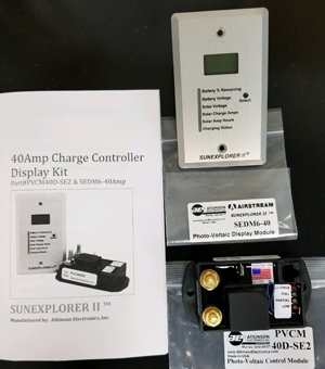 Airstream Solar Panel Combo Kit Charge Control with Digital Display - 513247