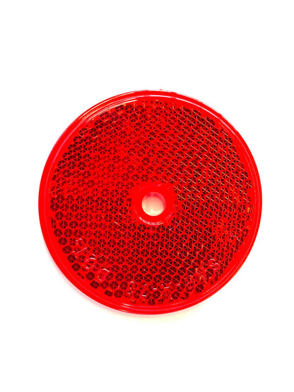 Airstream 2-3/16" Round Reflector, Red - 513642