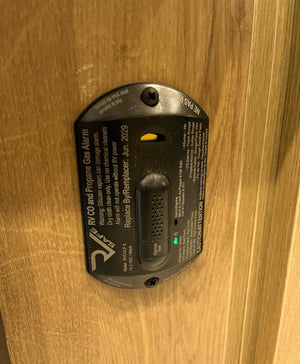 Airstream Propane & Carbon Monoxide Detector, Black - 513796