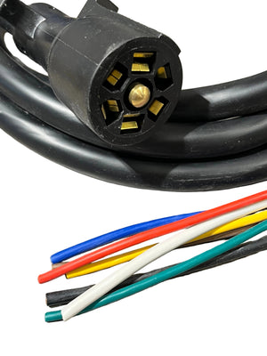 Airstream 12 Foot Siliconized 7-Way Tow Cable - 513905