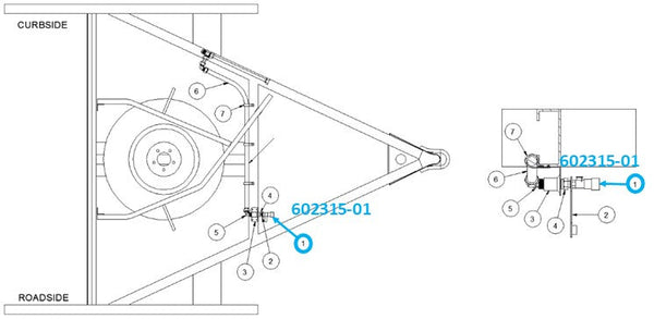 Airstream LP Propane .25" FPT x QD Disconnect Coupler - 602109-01