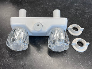 Airstream 2006-2012 Exterior Shower Compartment Replacement 4" Faucet with Handles - 601876-101