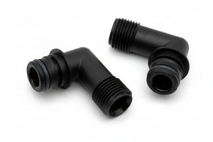 Airstream .5" x 90° Quick Connect for 602177-01 Flojet Pump, Set of 2 - 602177-05