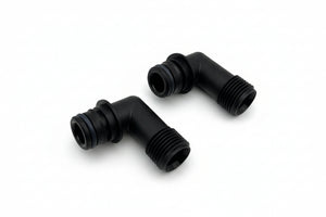 Airstream .5" x 90° Quick Connect for 602177-01 Flojet Pump, Set of 2 - 602177-05
