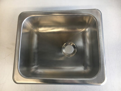 Airstream 13" x 15" Stainless Steel Single Bowl Sink - 602250