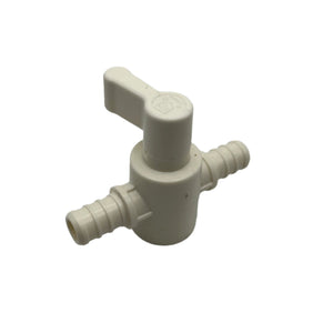 Airstream 1/2" x 1/2" Barbed Straight Valve - 602256-22