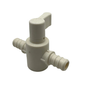 Airstream 1/2" x 1/2" Barbed Straight Valve - 602256-22