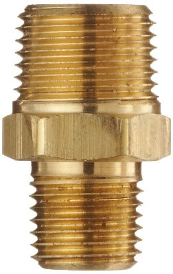 Airstream .5"MPT x .25" MPT Brass Nipple for Propane - 602286