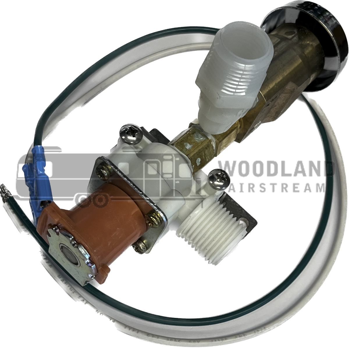 Airstream Vacuum Breaker Remote Valve Assembly for Macerator Toilet - 602302-03