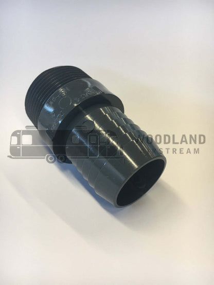 Airstream 1.25MPT x 1.25 Barbed Plastic Fitting for Fresh Water System - 602362