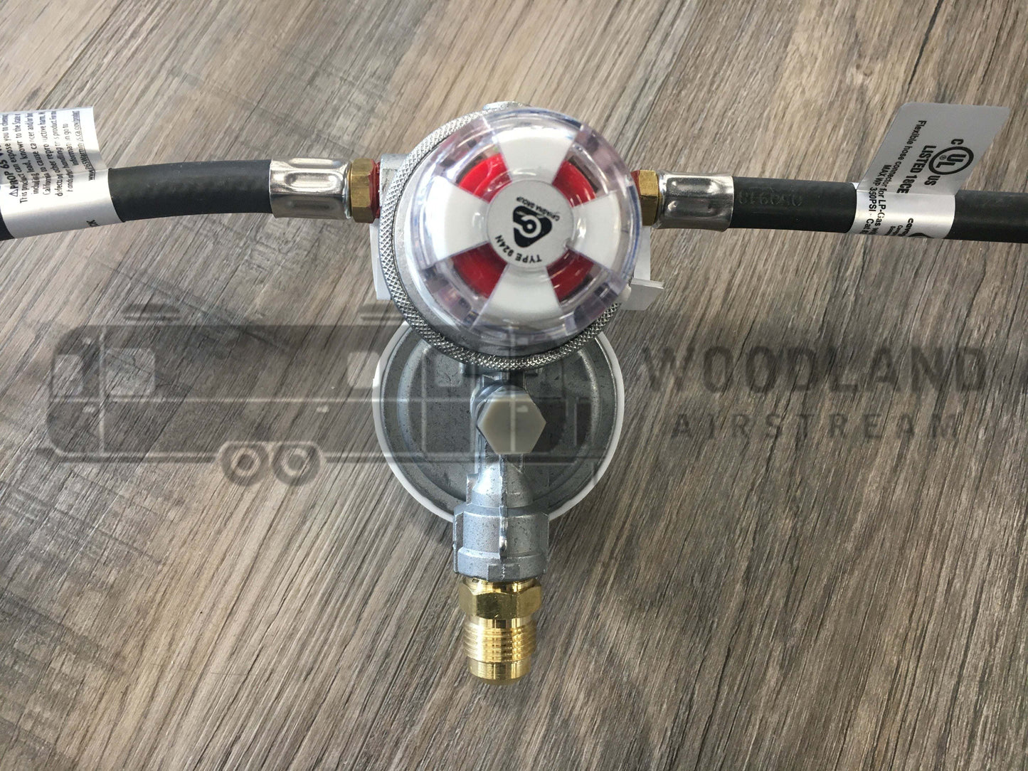 Airstream LPG Propane Gas Regulator with 11" Pigtails* - 602870