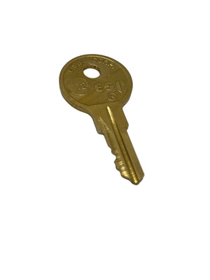 Airstream Early 1980's to Mid-2014 Compartment Door Key, Single - 680050