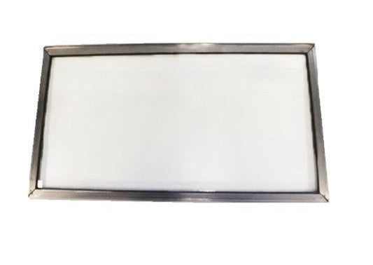 Airstream 43" x 23-3/4" Front Window Flat Glass and Sash, 1969-1974* - 680176