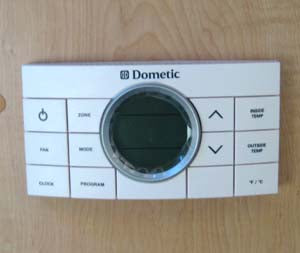 Dometic Digital Comfort Thermostat for Airstream A/C and Furnace, White - 690323-44