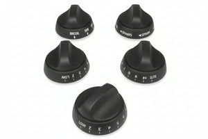 Airstream 5-Piece Dometic Range Knob Set - 690631-101