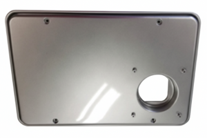 Airstream Furnace Exterior Door and Bezel, Painted Aluminum - 690663-06