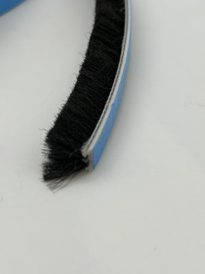 Airstream Weatherstrip Pile Seal (Black), By The Foot - 703991