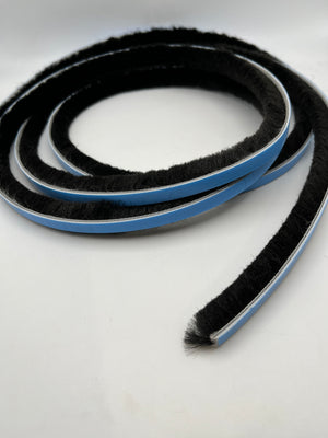 Airstream Weatherstrip Pile Seal (Black), By The Foot - 703991