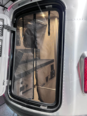 Airstream Basecamp Rear Hatch Door Screen with Zipper - 704342