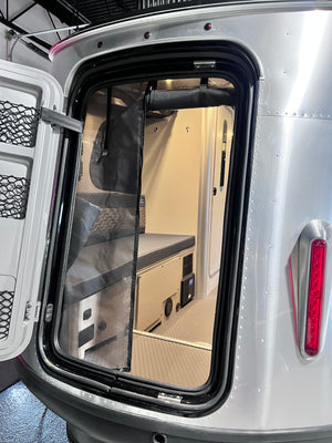 Airstream Basecamp Rear Hatch Door Screen with Zipper - 704342