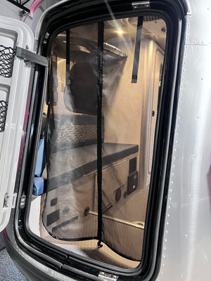 Airstream Basecamp Rear Hatch Door Screen with Zipper - 704342