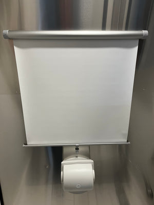 Airstream 21.5" x 26" White and Silver Shade with Toggle - 705061-01