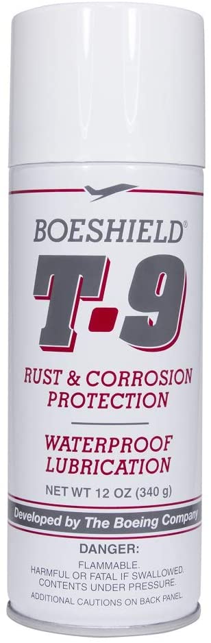 Boeshield T-9 90012W Rust & Corrosion Protection/Inhibitor and Waterproof Lubrication Aerosol Can, 12 oz