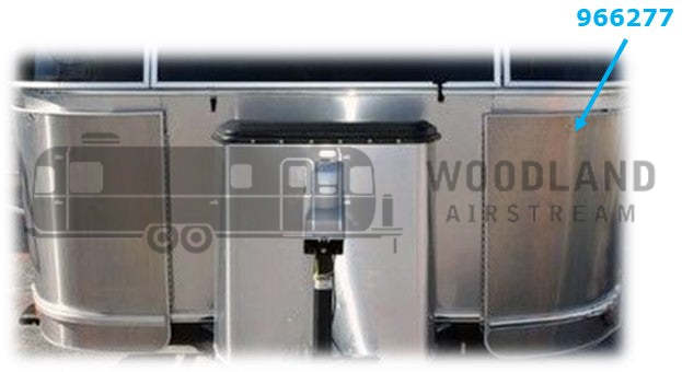 Airstream Stainless Steel Wrap Segment Protector Assembly - 109325-100, CS Only 966276 or RS Only 966277