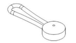 Airstream Basecamp Shock Cord Clip, Black - 99900P-1001