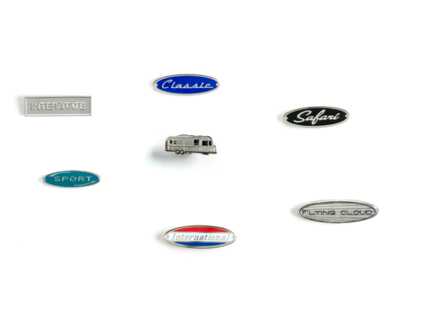 Airstream Badge Lapel Pins - Various