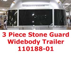 Airstream Solar Gray Rockguard Assembly, 3 Piece For Wide Body - 110188-01