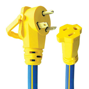 AP Products 16-00503 30 AMP Male to 15 AMP Female Power Cord Adapter