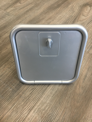 Airstream Interstate NCV Exterior Shower Box, Silver - 602288-01S